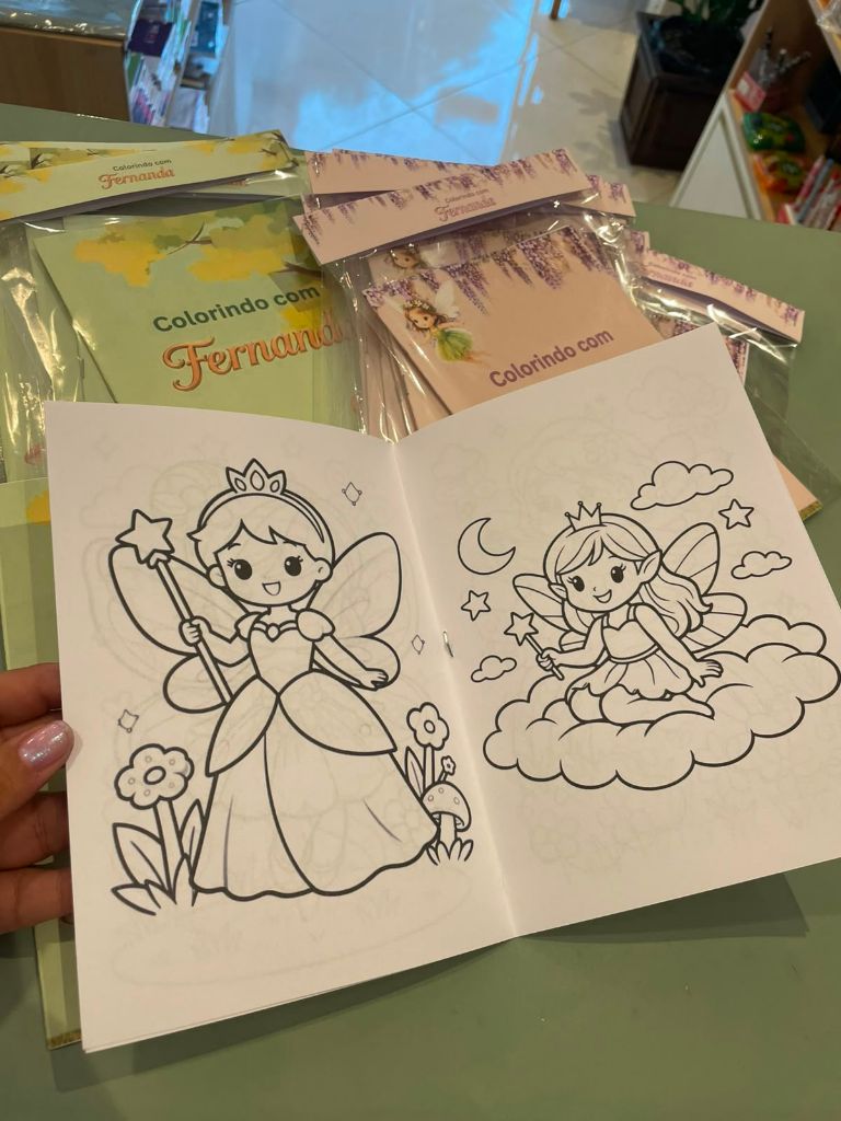 Livretos para colorir