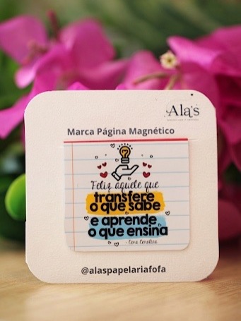 Marca página magnético